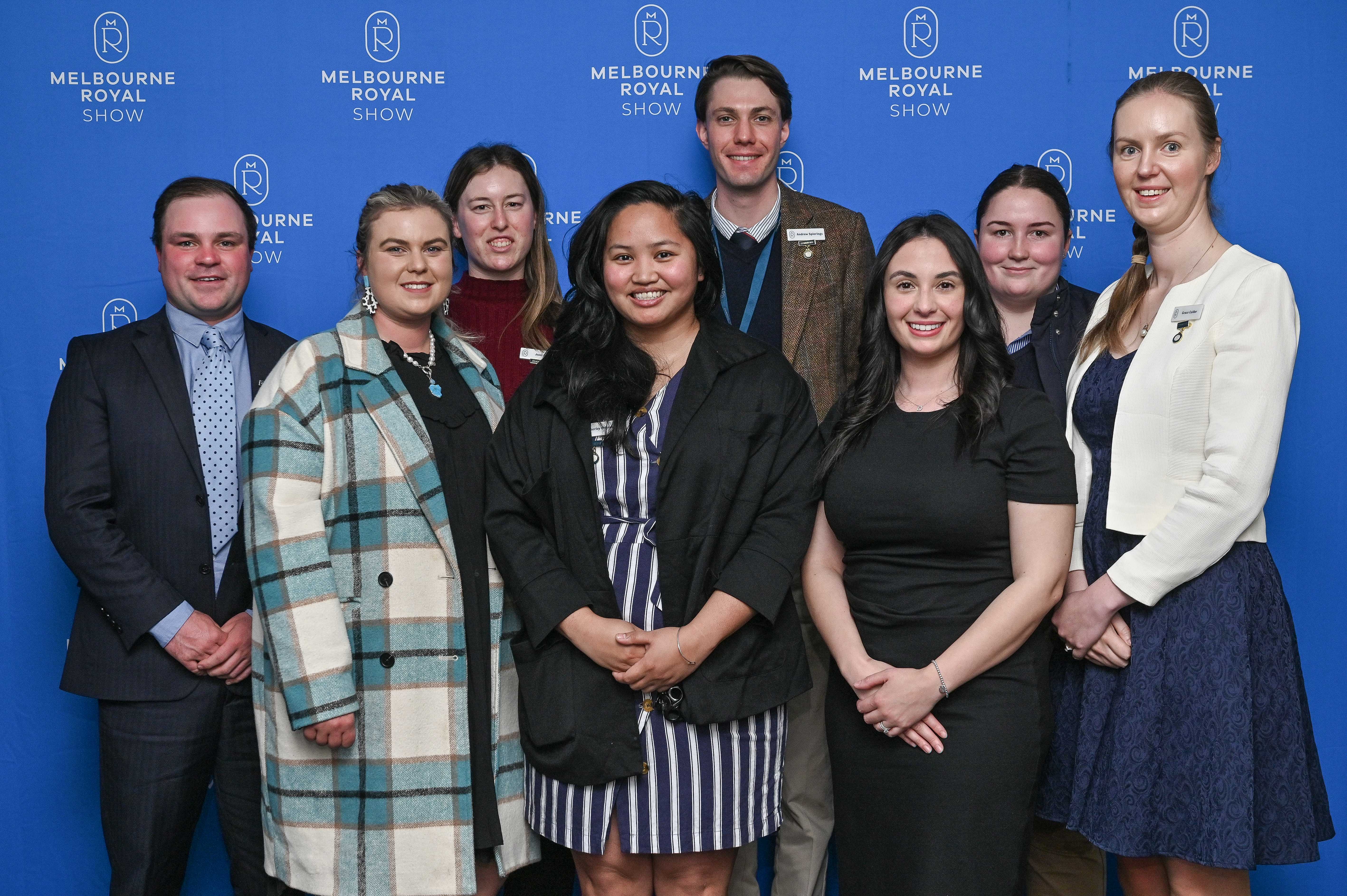 L-R Tom Havers, Michaela Glasser, Jami Luhrs, Kimberly Pellosis, Andrew Spierings, Danyel Cucinotta, Ashlea Cross, Grace Calder (absent Jessica Parker and Callum Taylor)